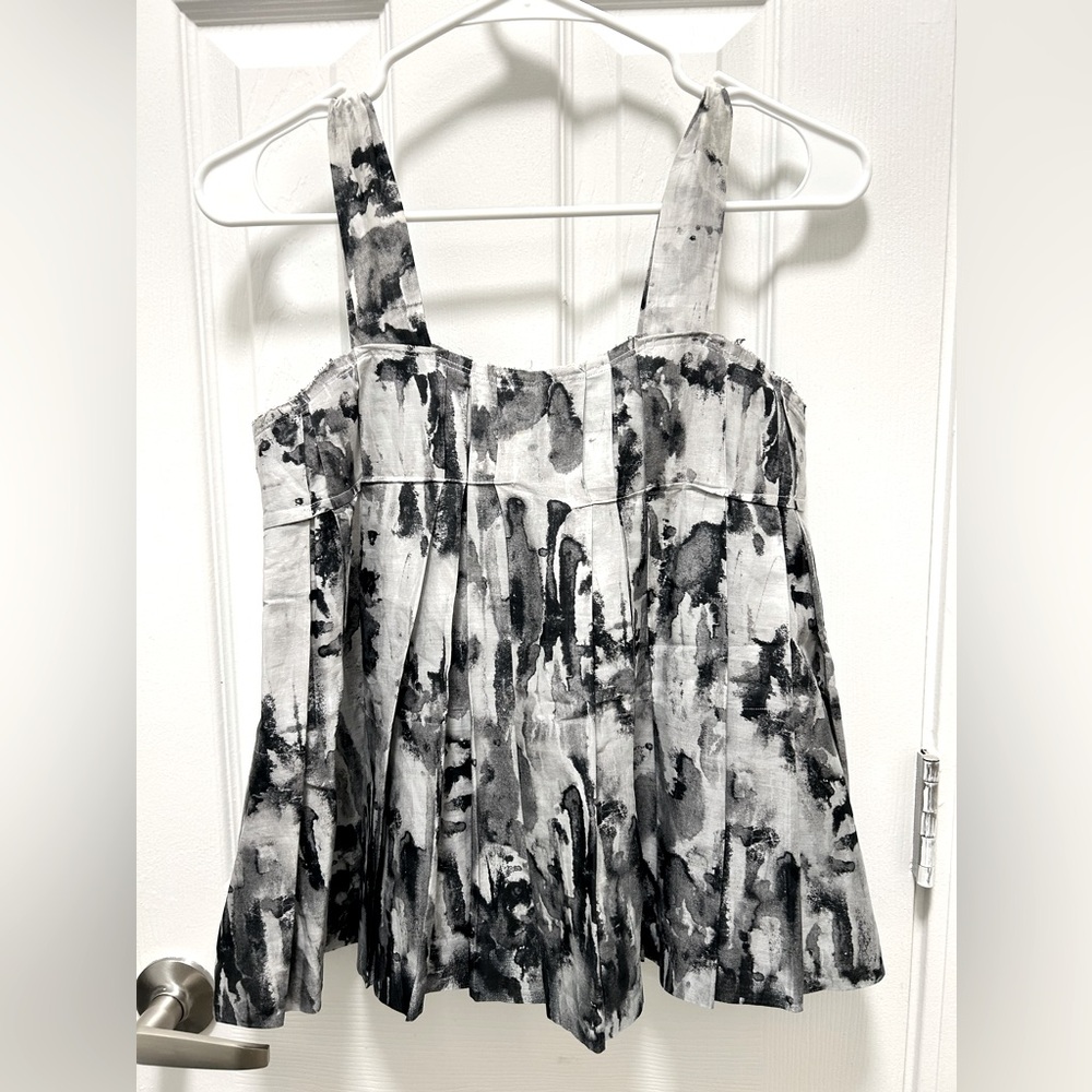 Marni Peplum Layered, Tank Top